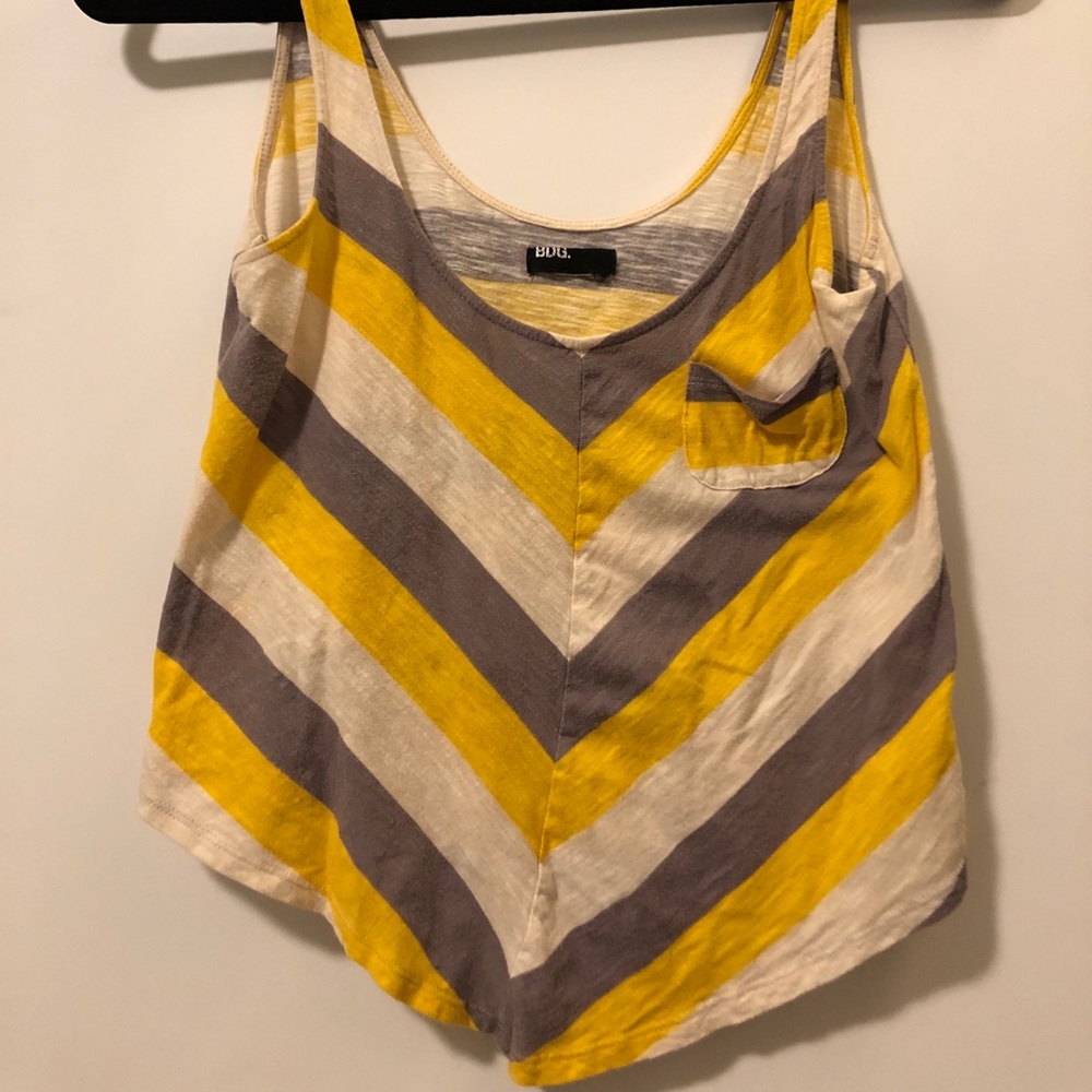 Multi colored tank top